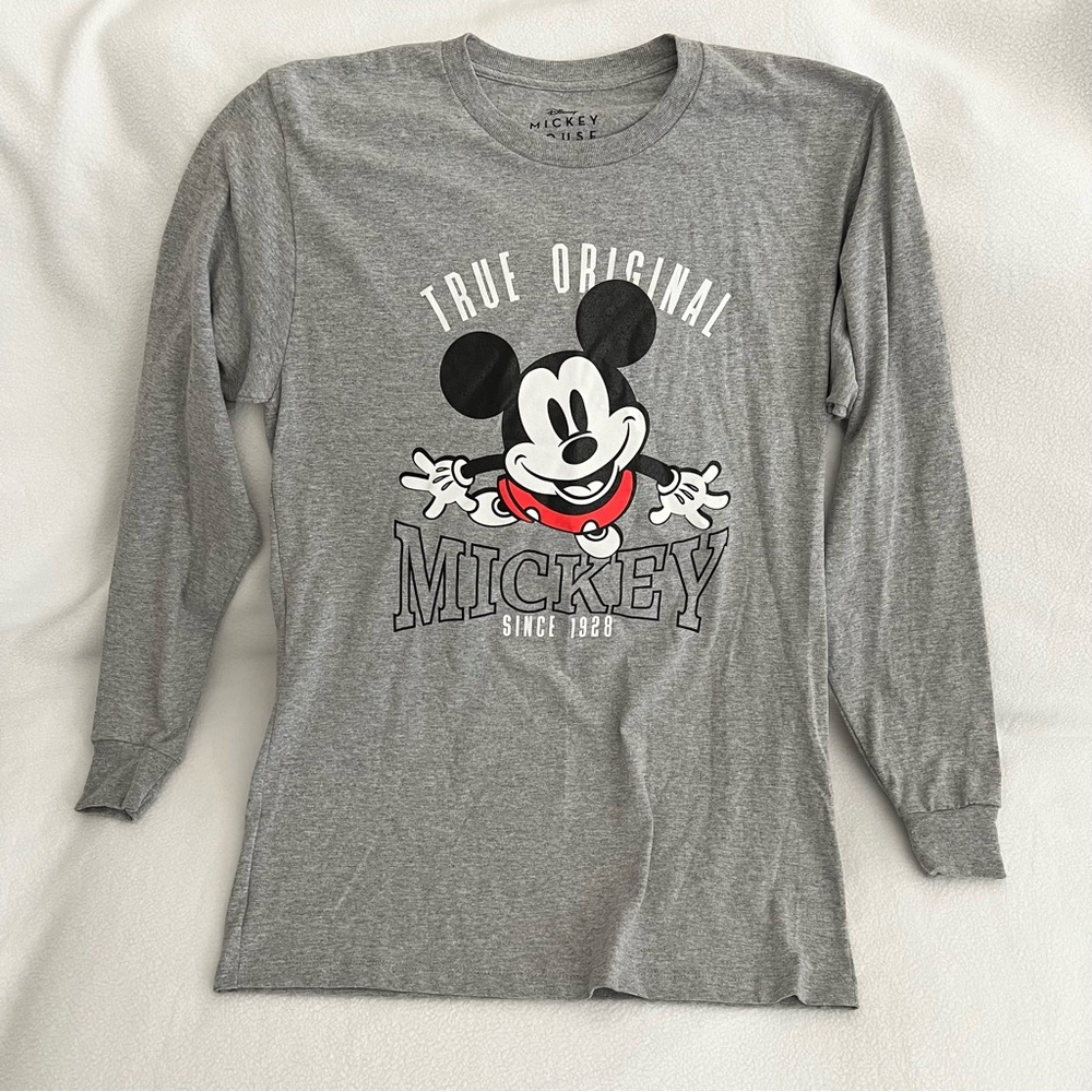 Disney Mickey Mouse Graphic Long Sleeve Shirt